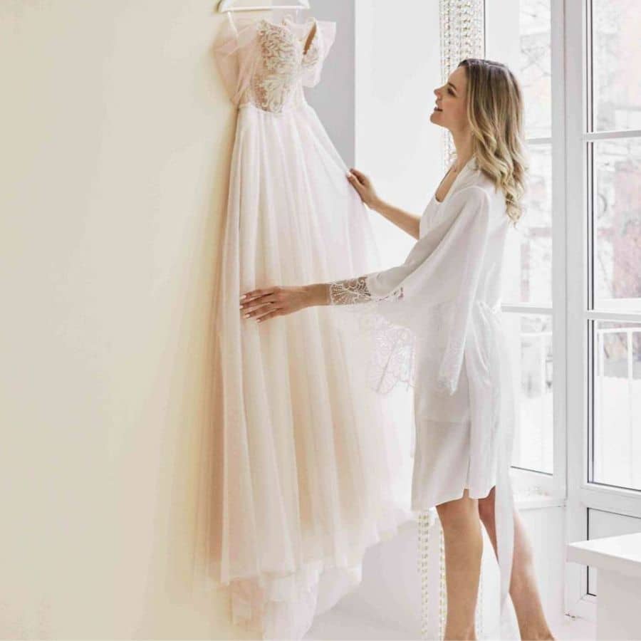 How to properly store your wedding dress